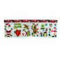 Christmas Window Gel Clings & Glass Stickers Assortment (6" x 12" Sheets) | Wholesale