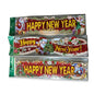 Happy New Year Wall & Door Banner Decor (30" x 7") - 3D Glitter Foil | Wholesale