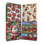 GiftRite Large Christmas Gift Bags, 13" x 10" x 5", Assorted Designs, Wholesale