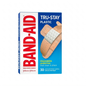 Band-Aid Tru-Stay plastic adhesive bandages packaging on a white background