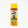 Yellow Easy-Off heavy-duty cleaning spray can on a white background