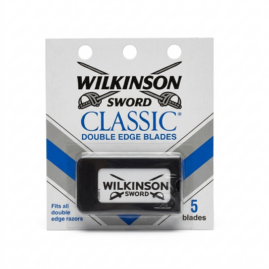 Wilkinson Sword Classic double edge blades packaging on a white background
