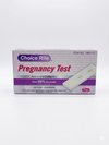 Choice Rite pregnancy test packaging on a white background