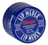 Blistex Lip Medex container on a white background