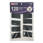CareRite 2" Black Bobby Pins with Anti-Scratch Ball Tips (120-Count Card) | Wholesale