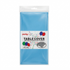 light blue table cover by party rite