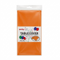 Orange table cover by party rite