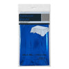 Royal Blue Metallic Foil Plastic Tablecover (54" x 108") | Wholesale