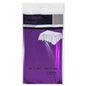 Purple Metallic Foil Plastic Table Cover (54" x 108") | Wholesale