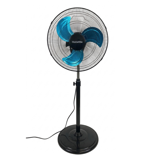 HomeRite 18" High-Velocity Industrial Pedestal Fan (1)