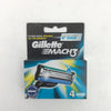 Gillette Mach3 razor blades packaging on a white background