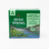 Irish Spring soap packaging with aloe vera imagery on a white background