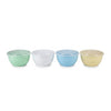 HomeRite 67 oz Round Plastic Food Storage Containers with Lids (Assorted Pastel Colors) | Wholesale