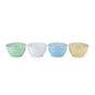 HomeRite 67 oz Round Plastic Food Storage Containers with Lids (Assorted Pastel Colors) | Wholesale