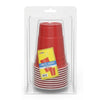 ToolRite 10-Count 16 oz Red Plastic Party Cups, Wholesale