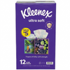 Kleenex ultra soft tissues packaging with purple background