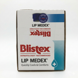 Blistex Lip Medex packaging on a white background