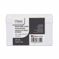 Pack of Mead ruled index cards with label on a white background