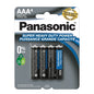 Panasonic Super Heavy Duty Power AAA Carbon Zinc Batteries, 4-Pack, Wholesale