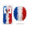 Patriotic Red, White & Blue Curly Afro Party Wig - Tricolor Sports & Costume Wig | Wholesale