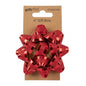 GiftRite 4" Two-Tone Metallic Gift Bows (3 Assorted Colors: Red, Silver, Gold), Wholesale