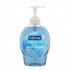 Softsoap hand soap bottle with pump dispenser on a white background