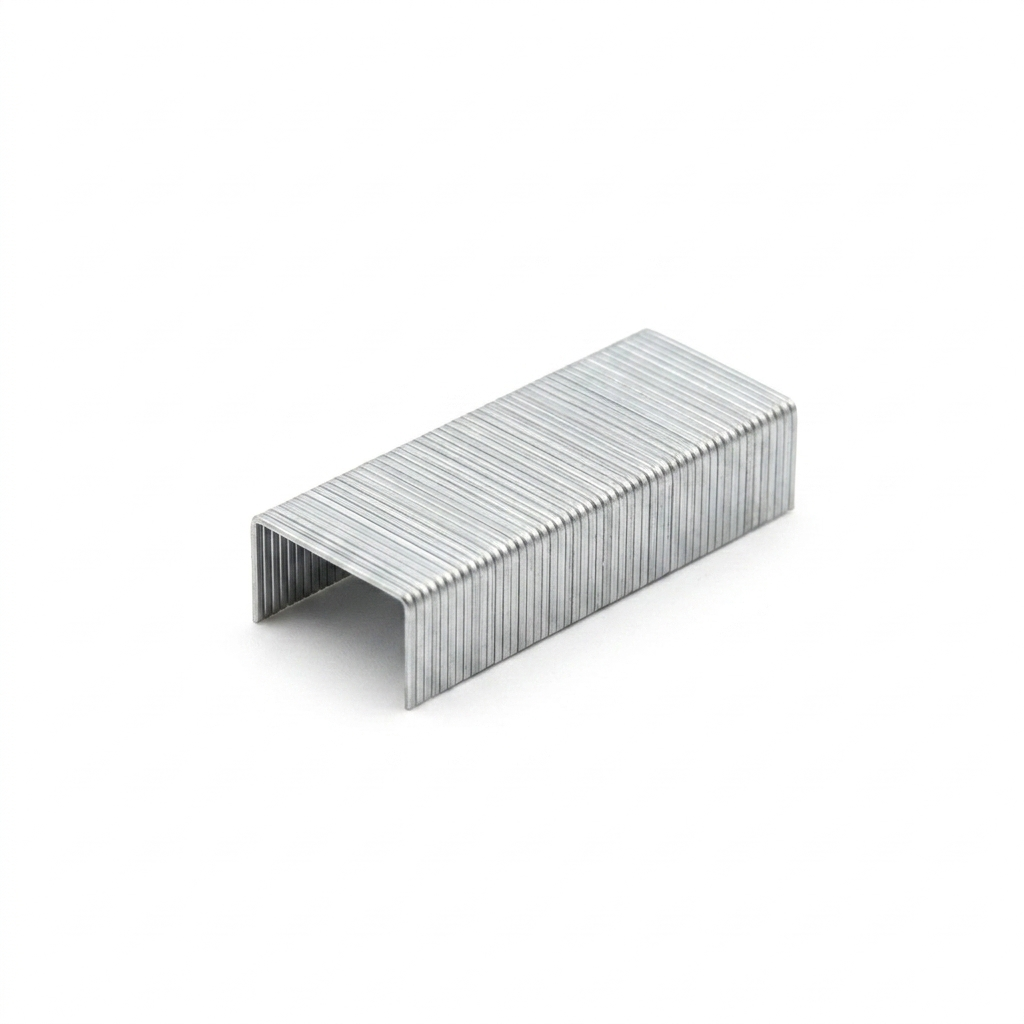 staples on a white background