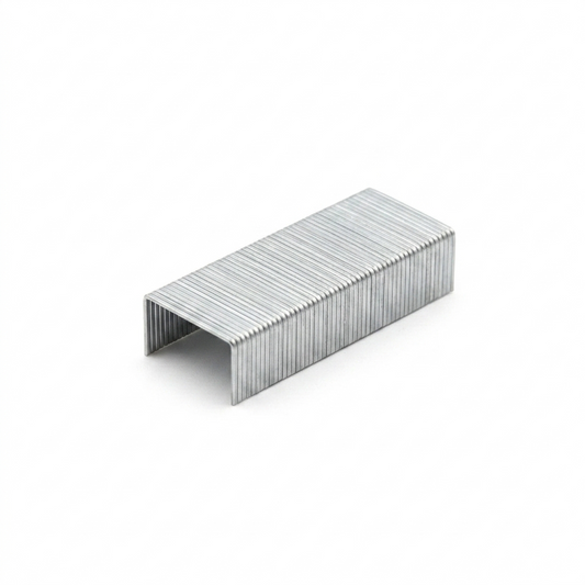 staples on a white background