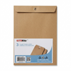 Brown envelope with PaperRite packaging on a white background