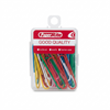Jumbo sized pack of vinyl coated paper clips