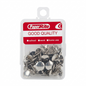 silver thumb tacks by Paper Rite