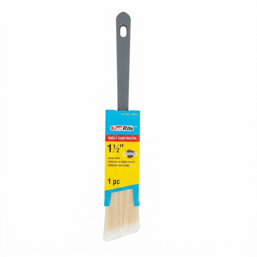 ToolRite 1.5" Angle Sash Paint Brush, Wholesale