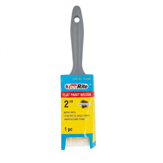ToolRite 2" Flat Paint Brush, Wholesale