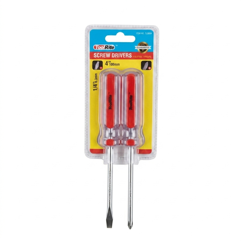 ToolRite 2-Piece Screwdriver Set