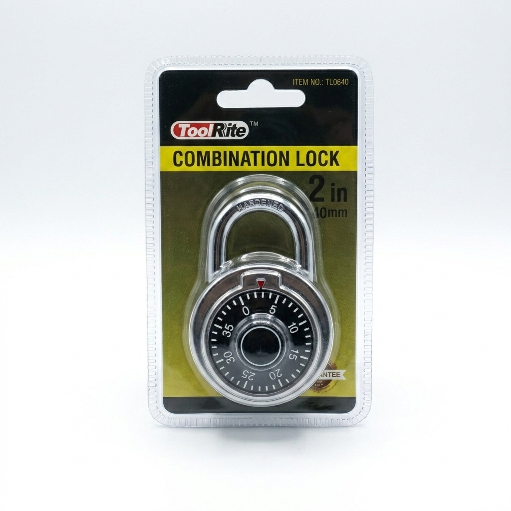 2" (50mm) Heavy-Duty Combination Padlock