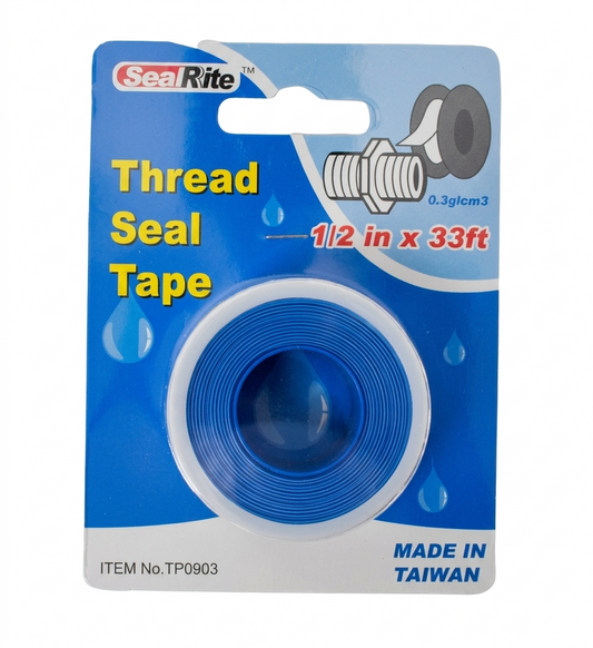 SealRite thread seal tape packaging on a white background