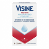 Visine Red Eye Hydrating Comfort eye drops packaging on a white background