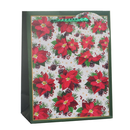 Giftrite Small Christmas Paper Gift Bags with Handles & Gift Tags, 5.5" x 4.5" x 2.5", Assorted | Wholesale
