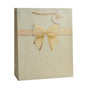 Giftrite Large Embossed Floral Paper Gift Bags with Ribbon Bow Accent & Gift Tags, 13" x 10" x 5", Assorted Colors | Wholesale