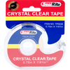 A roll of SealRite Crystal Clear Tape with product information and item number TP0228 displayed on the packaging.